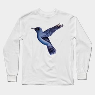 Wings in Motion - Flying Bird Long Sleeve T-Shirt